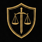 Blosser Law scales and sword emblem